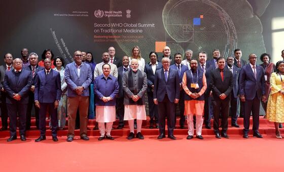 पारम्परिक चिकित्सा के लिए, दिल्ली घोषणापत्र के साथ वैश्विक स्वास्थ्य रोडमैप